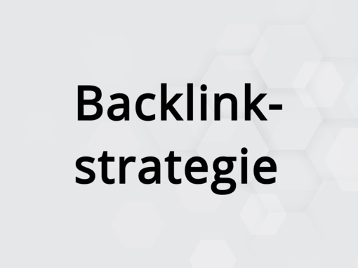 Backlink-Strategie Backlink-Strategie