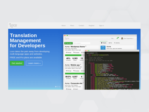 Loco für Multilinguale Webseiten Loco für Multilinguale Webseiten