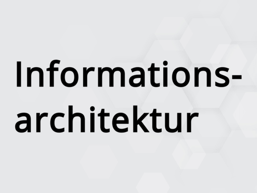 Informationsarchitektur Informationsarchitektur